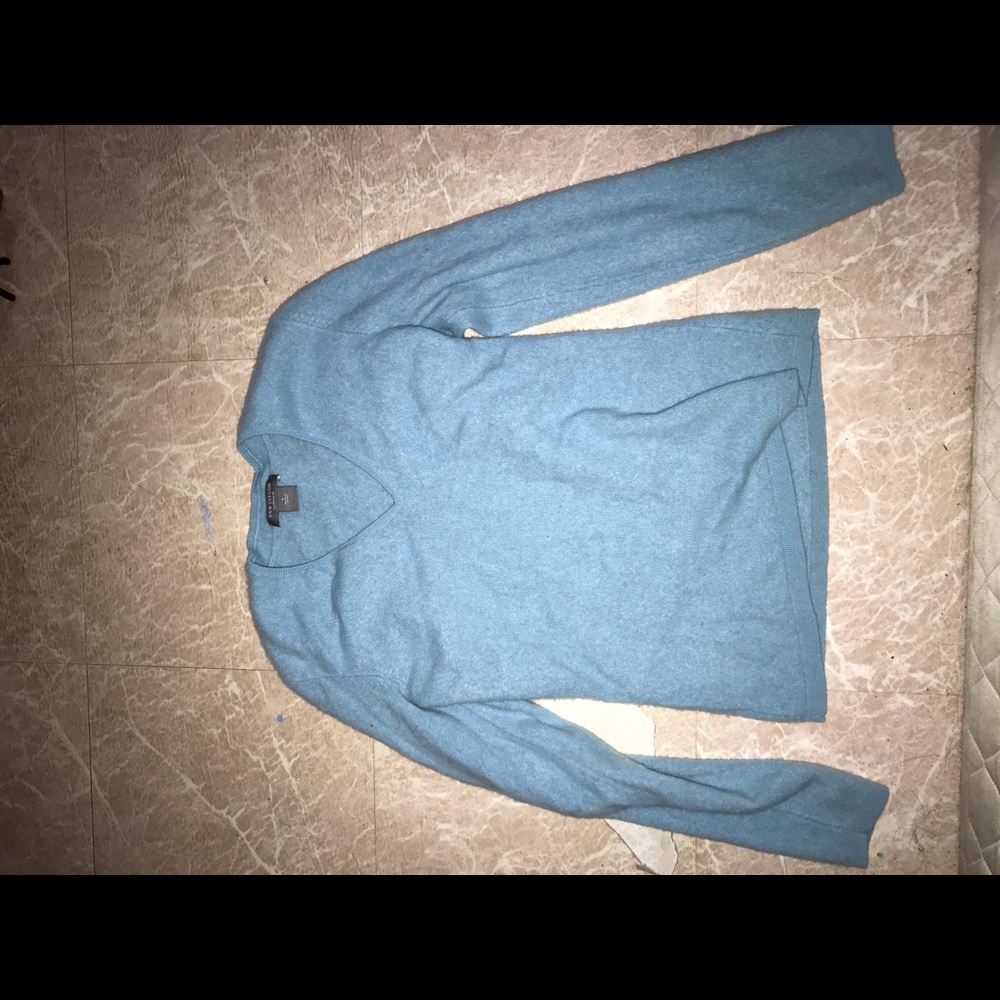 Blue Cashmere Sweater